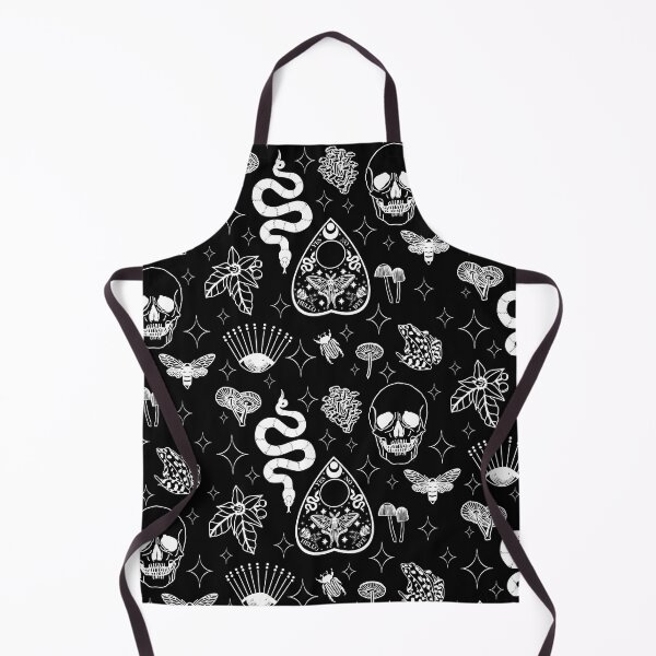 Item preview, Whimsigothic white on black designed and sold by Quick Brown Fox Canada.