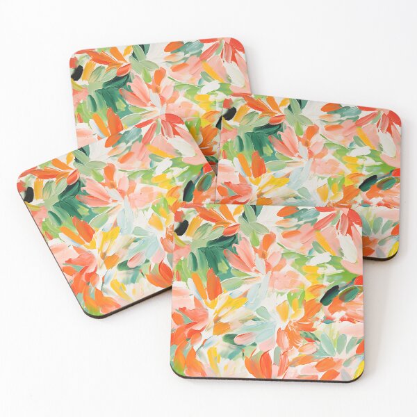Item preview, Joyful Blooms: Large-Scale Abstract Floral Art designed and sold by vadimcarazan.