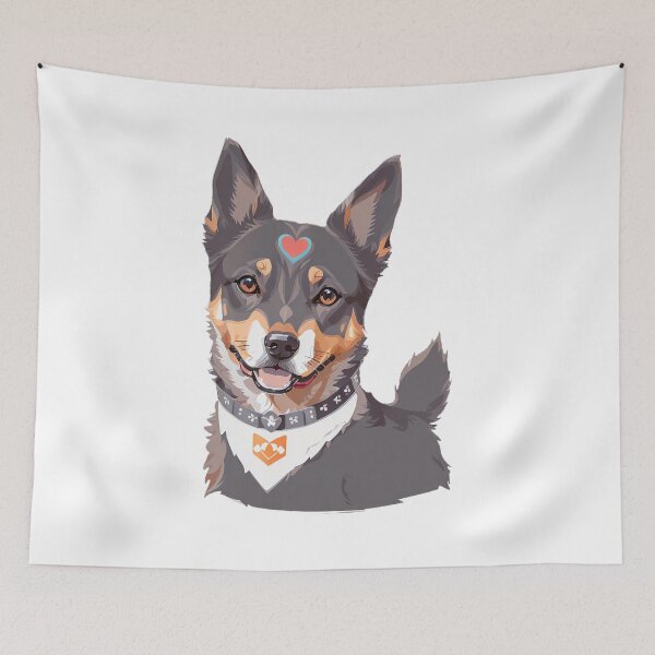 Aperçu de l'œuvre lancashire heeler créée et vendue par PopPizzazz.