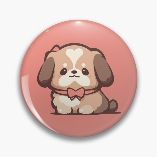Item preview, Cute Shih Tzu Pink designed and sold by Antagonia.