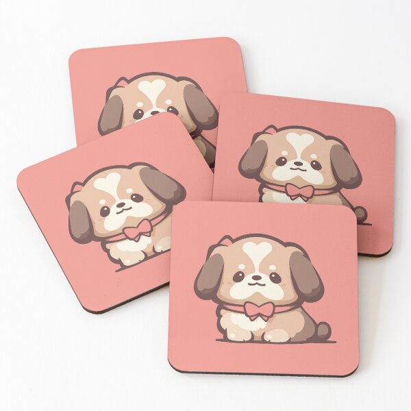 Item preview, Cute Shih Tzu Pink designed and sold by Antagonia.