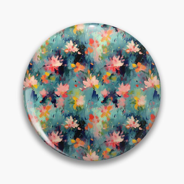Item preview, Whimsical Brushwork: American Impressionist Floral Scene designed and sold by vadimcarazan.
