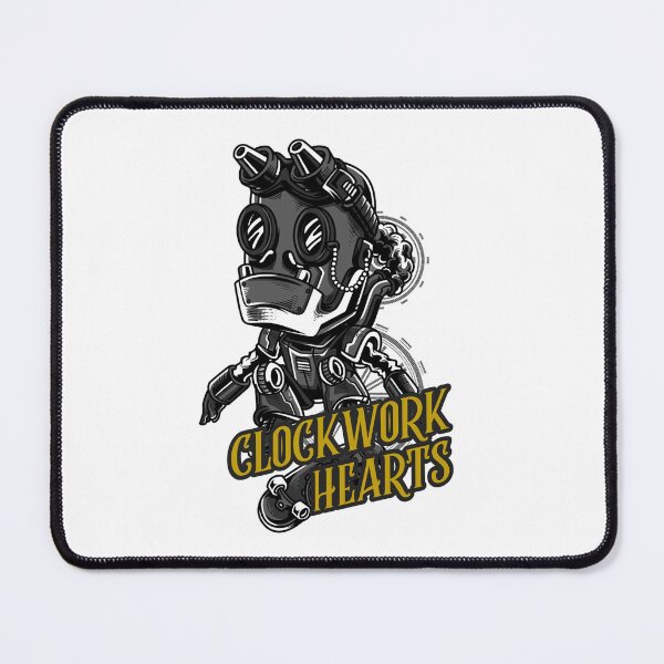 Item preview, Steampunk Clockwork Hearts Range Mini Robot designed and sold by 67prints.
