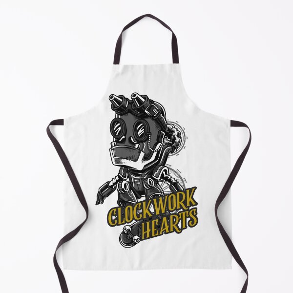 Item preview, Steampunk Clockwork Hearts Range Mini Robot designed and sold by 67prints.