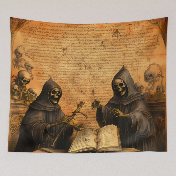Item preview, Black Death Plague Medieval Manuscripts  designed and sold by BrandonArtWorld.