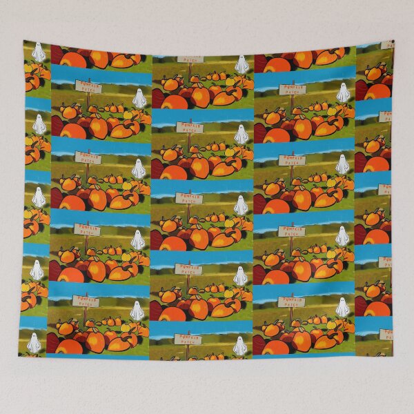 Item preview, Ghostly Pumpkin Patch designed and sold by InkedEdges.