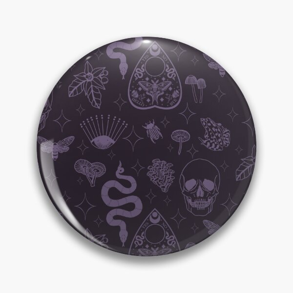 Item preview, Whimsigothic purple on purple monochromatic designed and sold by Quick Brown Fox Canada.