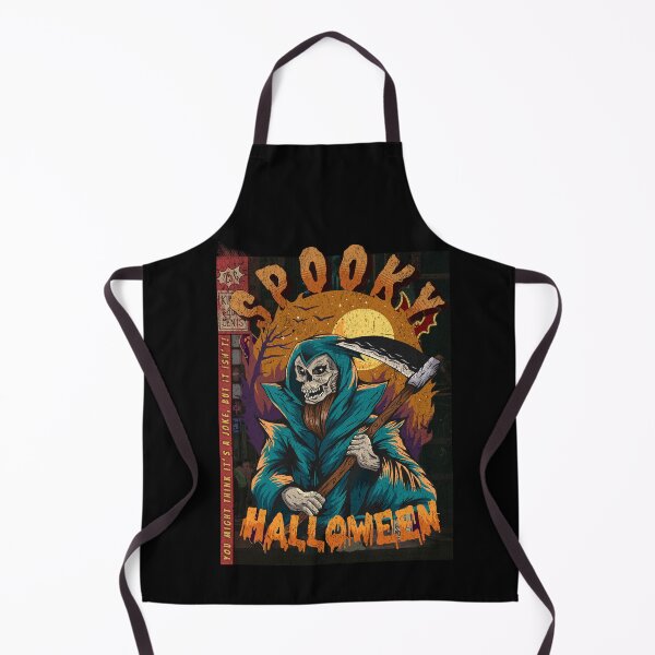 Item preview, death with the sickle: Unveiling the Cryptic Chronicles"- Halloween Comic T-Shirt and Hoodie Designs designed and sold by PatriciaReyes.