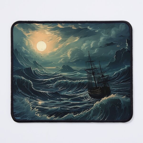 Item preview, Japanese Styled Pirates on Sea designed and sold by Vainura.