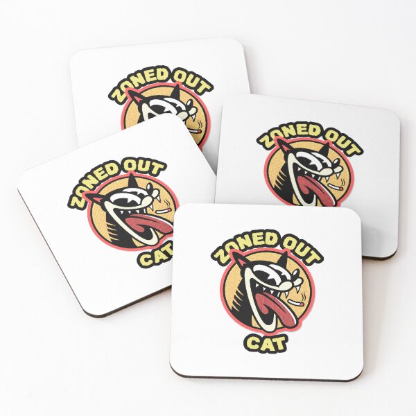 Item preview, Funny Cartoon Zoned out Cat  designed and sold by jtancrum61.