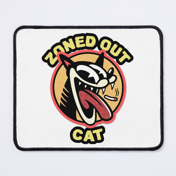 Item preview, Funny Cartoon Zoned out Cat designed and sold by jtancrum61.