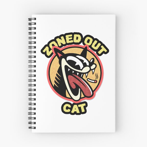 Item preview, Funny Cartoon Zoned out Cat  designed and sold by jtancrum61.