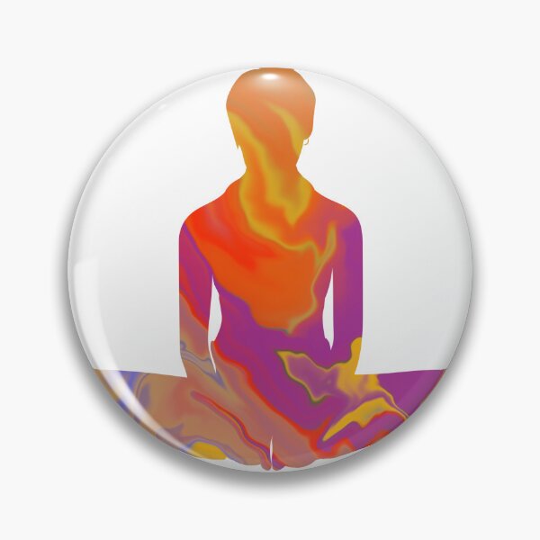 Item preview, Seated Yoga Pose designed and sold by CecilesteesToo.