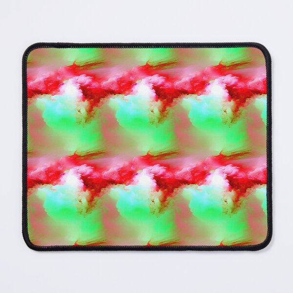 Item preview, Ephemeral Skies: Expressionist Clouds in Pink and Green designed and sold by vadimcarazan.