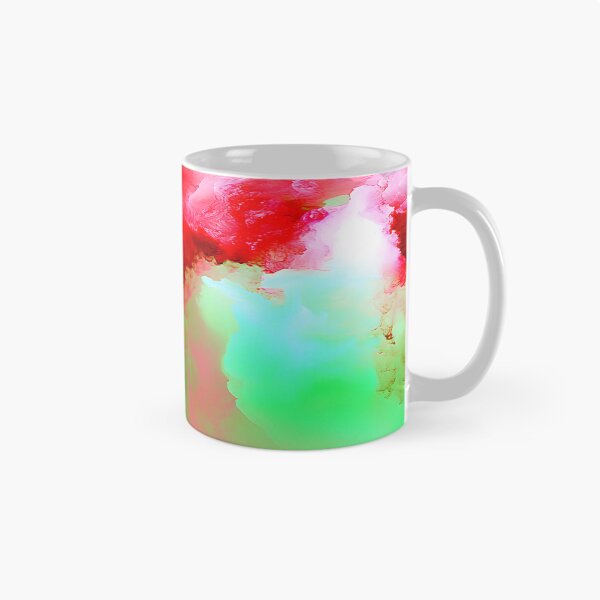 Item preview, Ephemeral Skies: Expressionist Clouds in Pink and Green designed and sold by vadimcarazan.