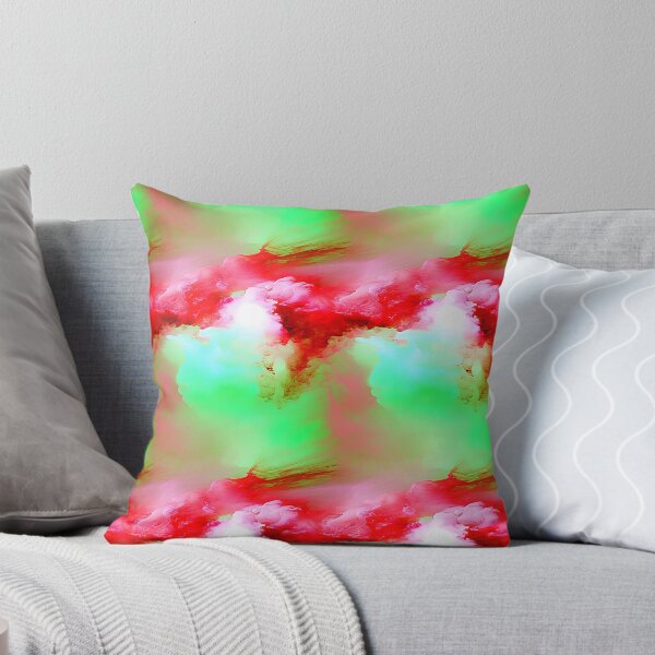 Item preview, Ephemeral Skies: Expressionist Clouds in Pink and Green designed and sold by vadimcarazan.