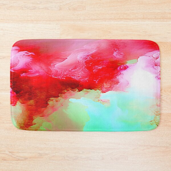 Item preview, Ephemeral Skies: Expressionist Clouds in Pink and Green designed and sold by vadimcarazan.