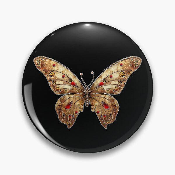 Item preview, Grunge Steampunk Butterfly Isolated designed and sold by Retro Art Factory.