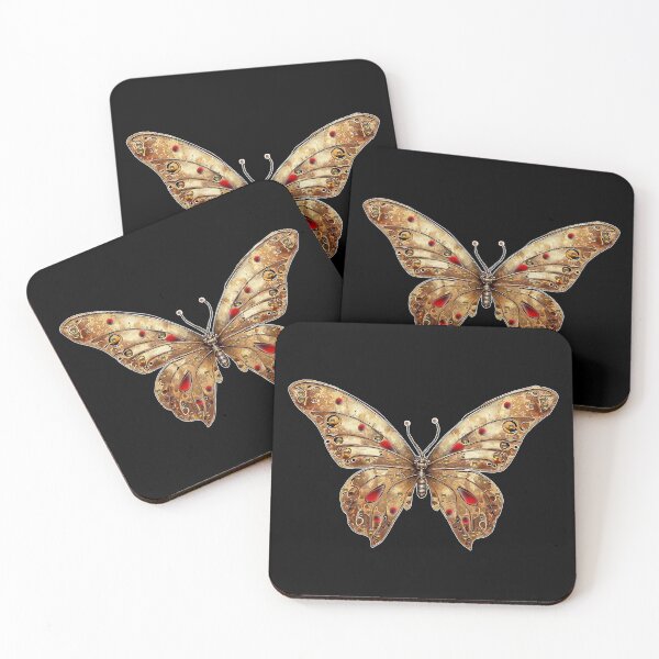 Item preview, Grunge Steampunk Butterfly Isolated designed and sold by Retro Art Factory.