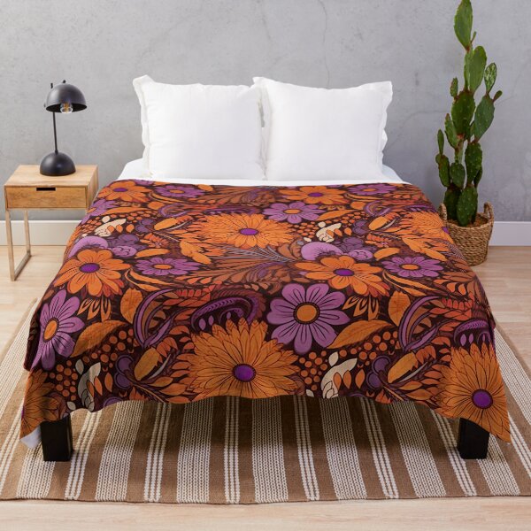Item preview, Retro Autumn Pattern designed and sold by Nange and Gabe.