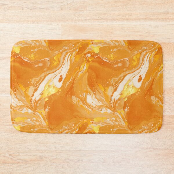 Item preview, Orange Marble Style Seamless Pattern designed and sold by AerinDigital.