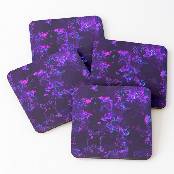 Item preview, Fluorescent Purple Trippy Liquid Art | StokedUpArt designed and sold by StokedUpArt.