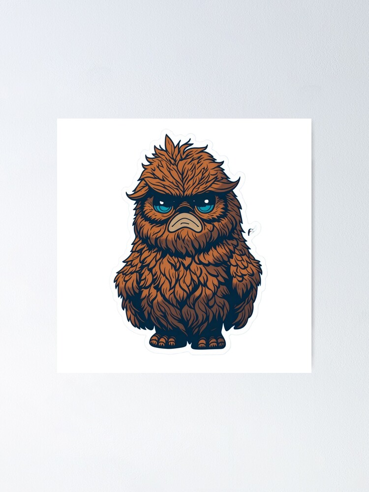 Sassy the sasquatch  Poster for Sale by SturgesC