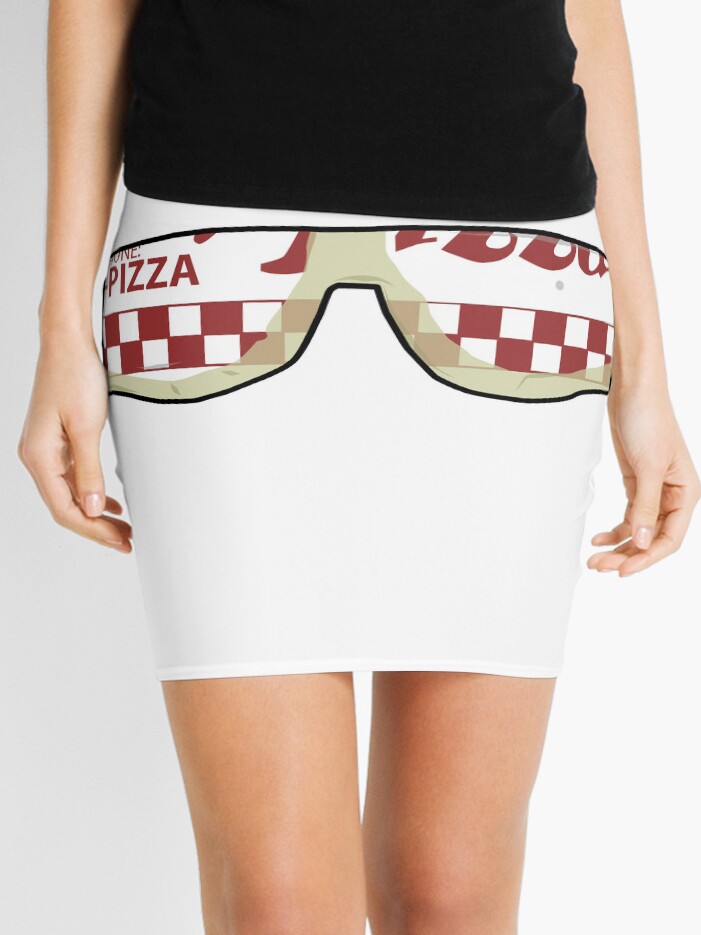 Thumbnail 1 of 4, Mini Skirt, Stranger Things Pizza Box Sensory Deprivation Glasses designed and sold by shane22.