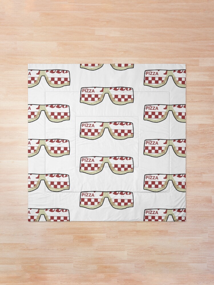 Thumbnail 1 of 6, Comforter, Stranger Things Pizza Box Sensory Deprivation Glasses designed and sold by shane22.