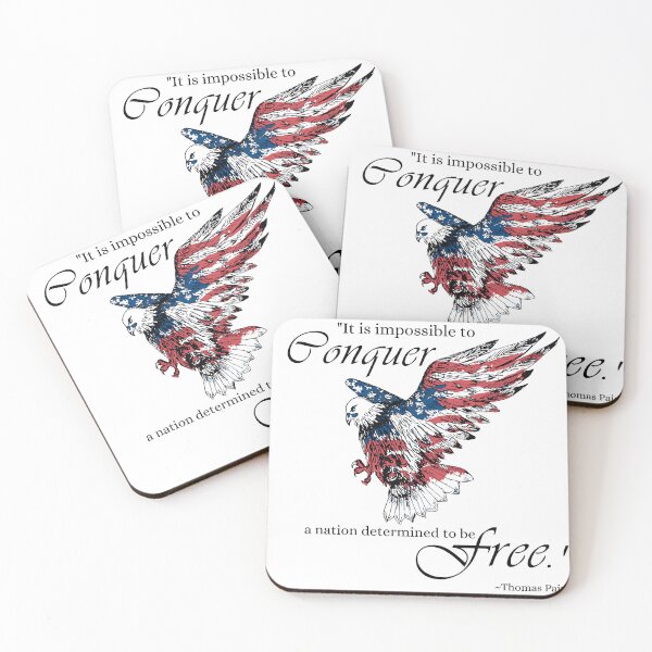 Item preview, Impossible to Conquer a Nation Determined to be Free designed and sold by A-M-Watson.