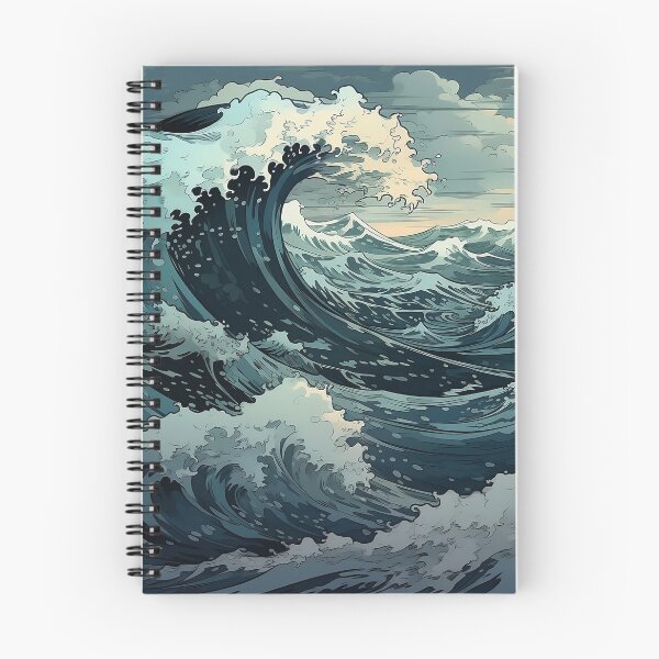 Item preview, Anime Styled Stormy Sea designed and sold by Vainura.