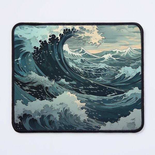 Item preview, Anime Styled Stormy Sea designed and sold by Vainura.