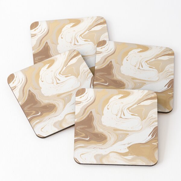 Item preview, Brown Beige Marble Style Seamless Pattern designed and sold by AerinDigital.