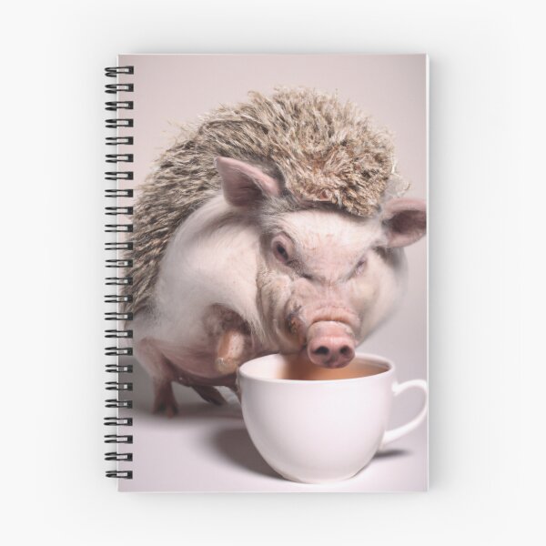 Item preview, Porkypine No. 2 Sipping Tea designed and sold by Soup Du Jour.