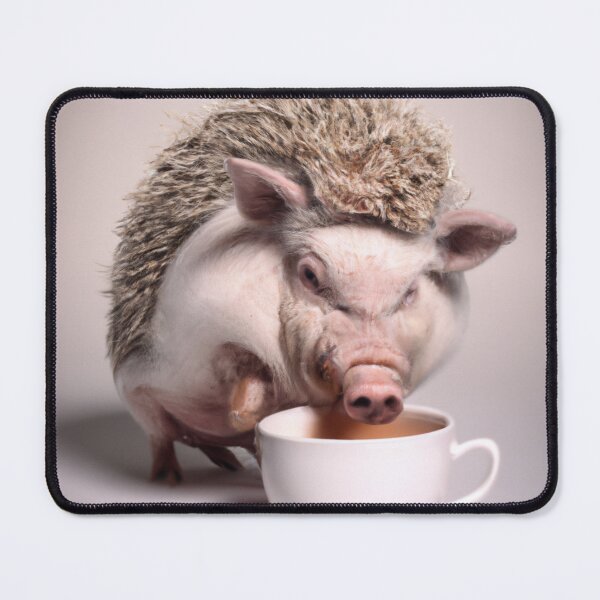 Item preview, Porkypine No. 2 Sipping Tea designed and sold by Soup Du Jour.