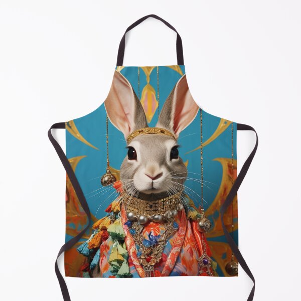 Item preview, Countess Carrotclaire Voyant Rabbit Art Portrait designed and sold by Klickpicks.