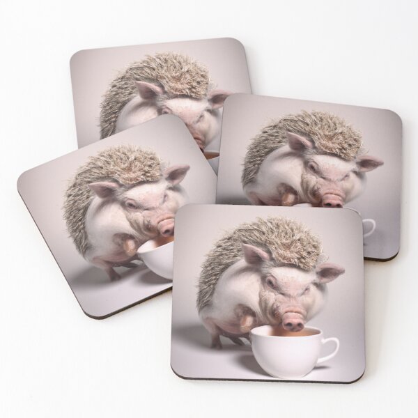 Item preview, Porkypine No. 2 Sipping Tea designed and sold by Soup Du Jour.