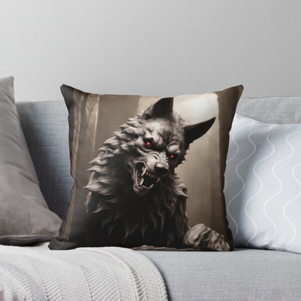 Item preview, Werewolf with red eyes designed and sold by solixsparkle.