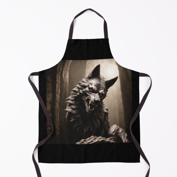 Item preview, Werewolf with red eyes designed and sold by solixsparkle.