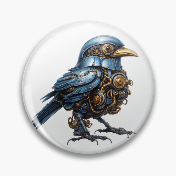 Item preview, Steampunk Bird made of Clockwork Gears designed and sold by SchorlCraft.