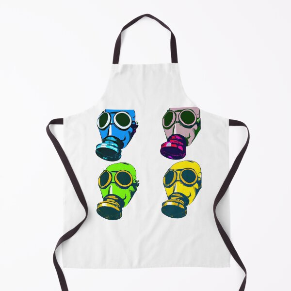 Item preview, Pop Art Gas Mask  background designed and sold by simaso.