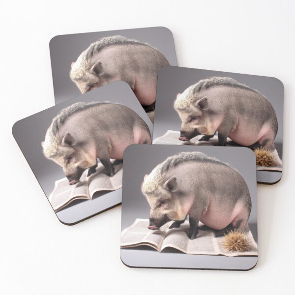 Item preview, Porkypine No. 3 Reading Newspaper designed and sold by Soup Du Jour.