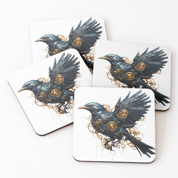Item preview, Steampunk Bird made of Clockwork Gears designed and sold by SchorlCraft.