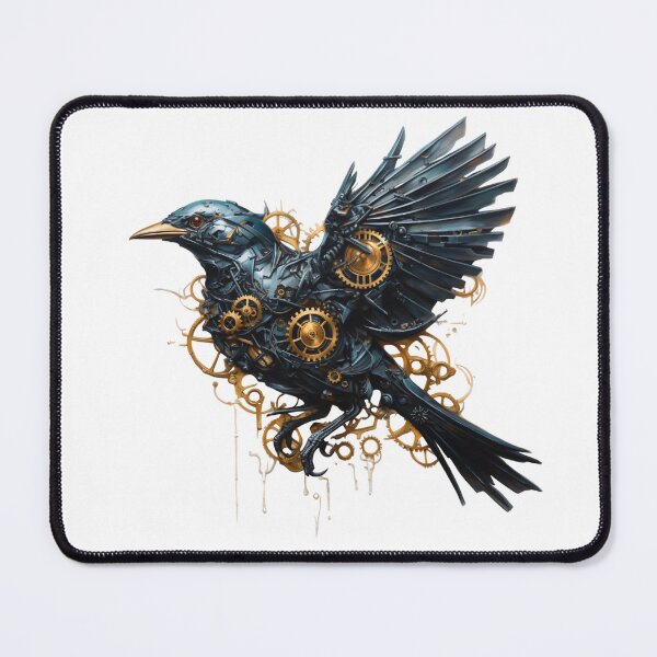 Item preview, Steampunk Bird made of Clockwork Gears designed and sold by SchorlCraft.