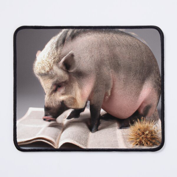 Item preview, Porkypine No. 3 Reading Newspaper designed and sold by Soup Du Jour.