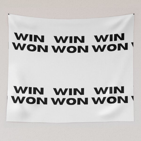 Item preview, WIN WON designed and sold by RobbiesMusic.