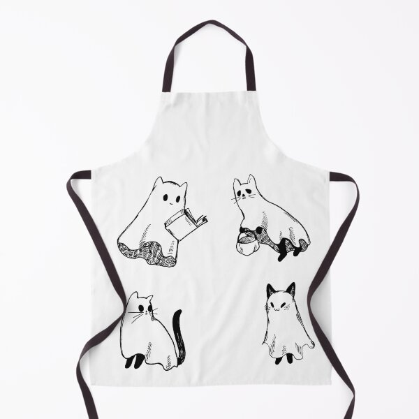 Item preview, Ghostly Purrfect Quartet - 4 cat ghosts bundle designed and sold by EmeraldeaArt.