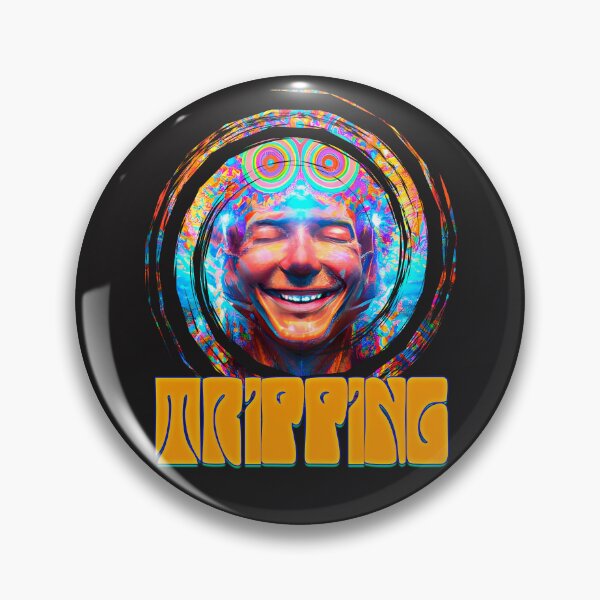 Item preview, Tripping - Captioned (2) - Trippy Psychedelic Art designed and sold by TheThirdEye.