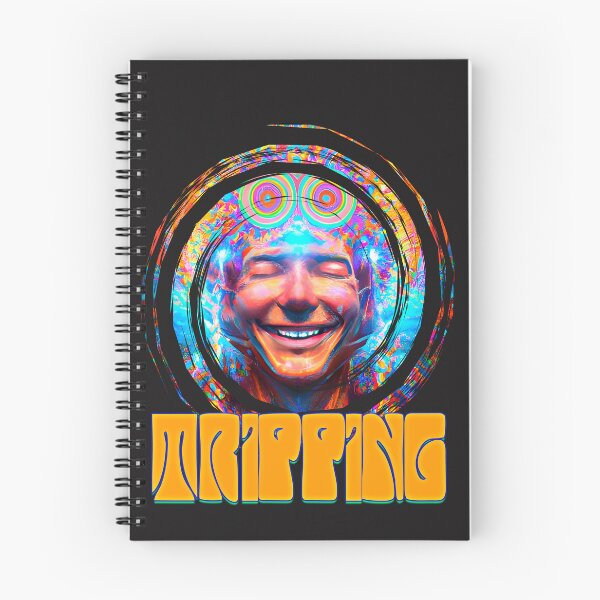 Item preview, Tripping - Captioned (2) - Trippy Psychedelic Art designed and sold by TheThirdEye.