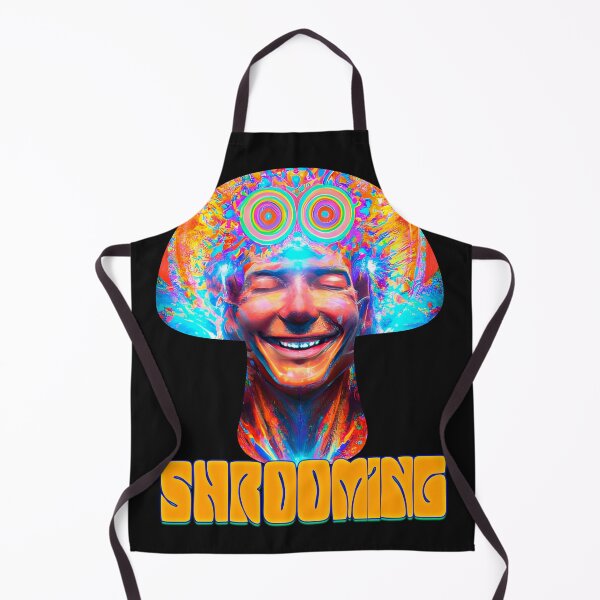 Item preview, Shrooming- Captioned (1) - Trippy Psychedelic Art designed and sold by TheThirdEye.